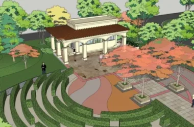Modern Scenic Landscape Design Using SketchUp-BIM WORLD