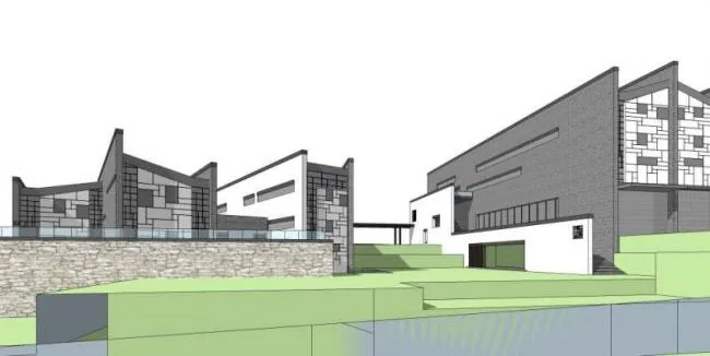 Sketchup Cultural Model | Multi story Museum, Cultural Architecture, Chinese Style
