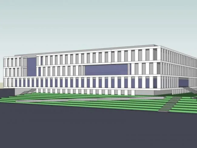 Sketchup Gymnasium Model | Multi story Gymnasium, Modern Style