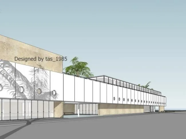 Sketchup Office Model | Multi story Office Building, Modern Style