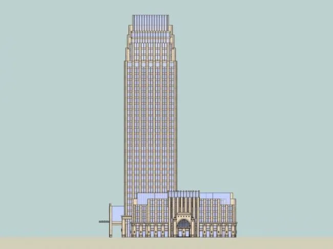 Sketchup Office Model | High rise Office Building, Modern Style