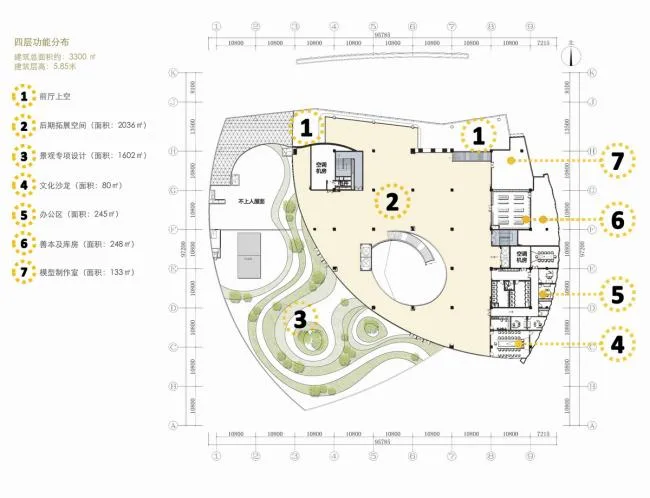 BIM Architecture | Like Crystal Clear Lantern Petals Wrapping the stamens: Chongqing Real Estate Vocational College Library/Paiang International Architectural Design Consultant