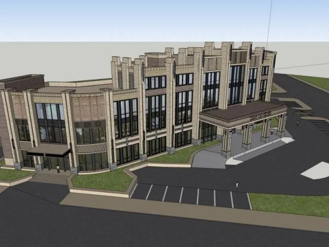 Sketchup Business Model | Multi story Club, European Classical Style