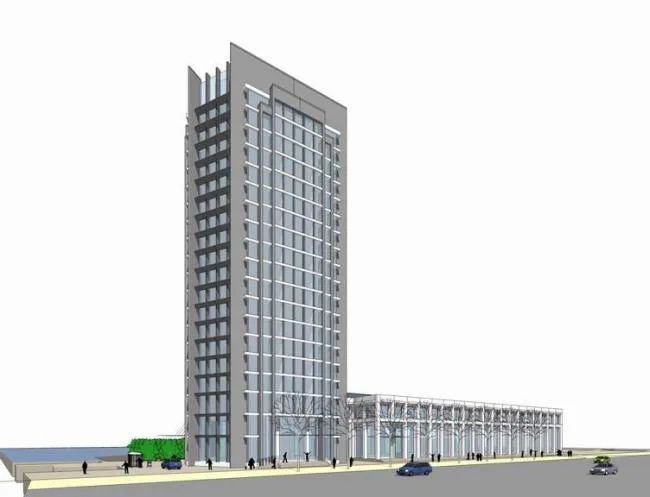 Sketchup Office Model | High rise Office Building, Office Building, Modern Style