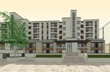 Modern Multi-Story Residential Model in SketchUp-BIM WORLD