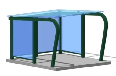 SketchUp Material Model: Leisure Canopy Component Guide-BIM WORLD