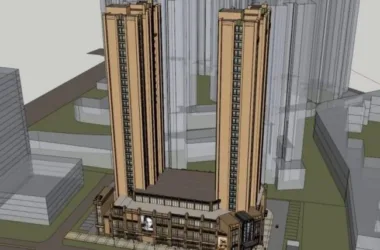 SketchUp Residential Models: High-Rise Apartments, Ground-Floor Retail, and Classic-Style Homes-BIM WORLD
