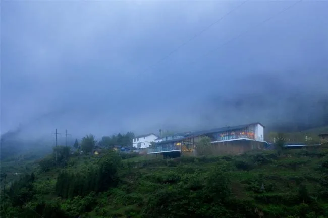 BIM architecture | Adjacent to the canyon, integrated into the settlement: Heizhugou Zen Inn Boutique Hotel Reception Center/Research Building Architectural Design