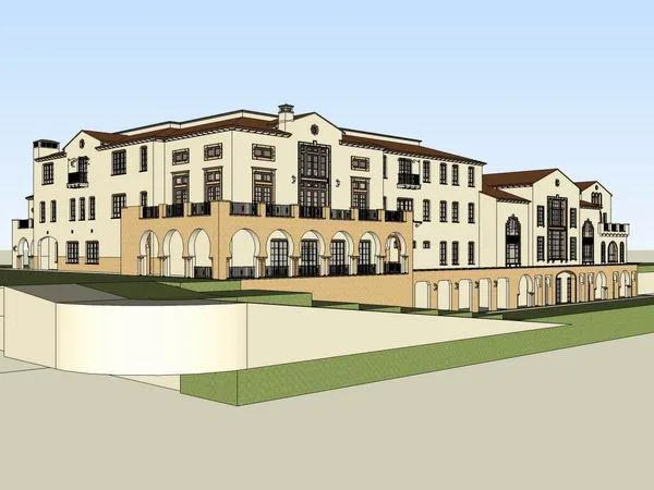 Sketchup Villa Model | Townhouse, Classical Style