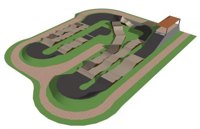 Sketchup Material Model | Racing Slide