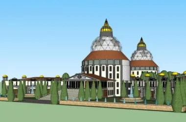 SketchUp Business Model: Designing a Modern Multi-Story Commercial Building-BIM WORLD