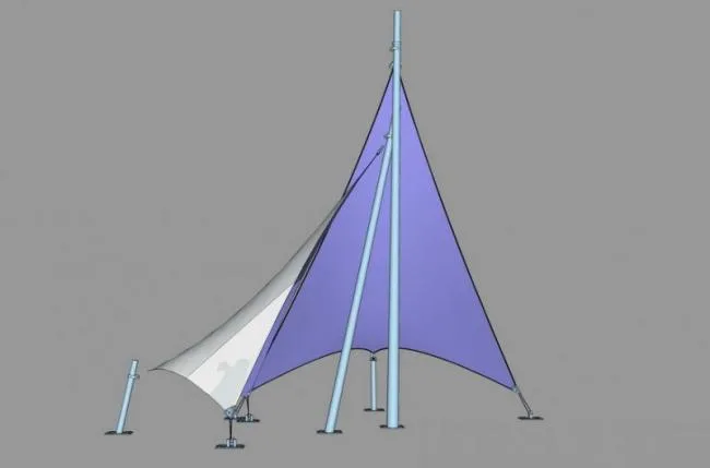 SketchUp Material Model: Stretch Film Landscape Material Component