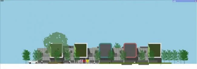 Sketchup School Model | Multi story Kindergarten School, Educational Architecture, Modern Style