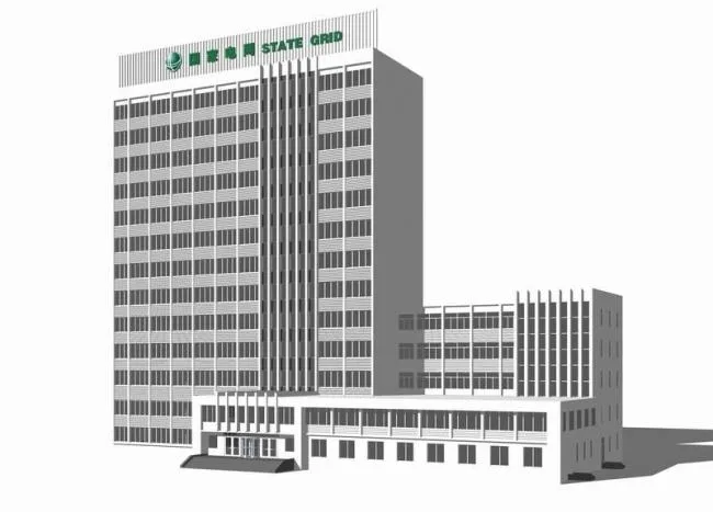 Sketchup Office Model | High rise Office Building, Office Building, Modern Style