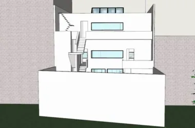 Modern Villa Design: Plannacus Residence SketchUp Model-BIM WORLD