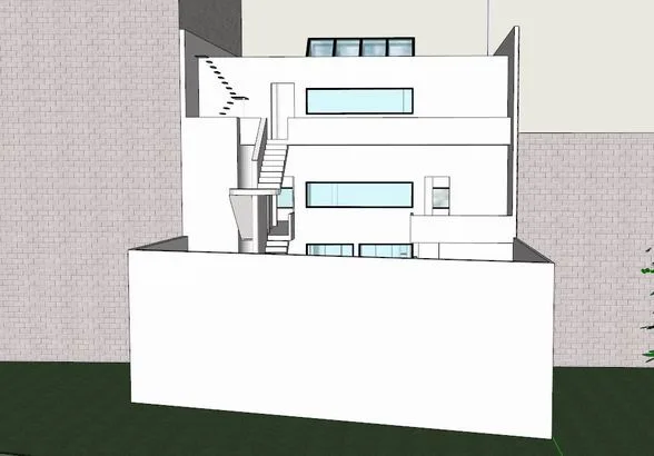 Sketchup Villa Model | Plannacus Residence, Villa, Modern Style