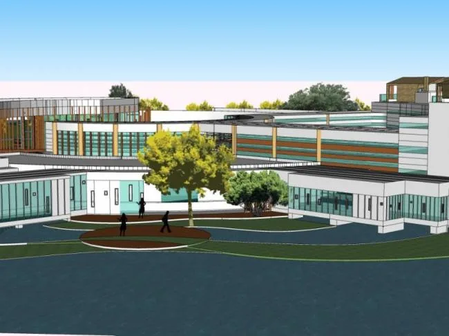 Modern Multi-Story Resort Hotel Cluster | SketchUp 3D Model
