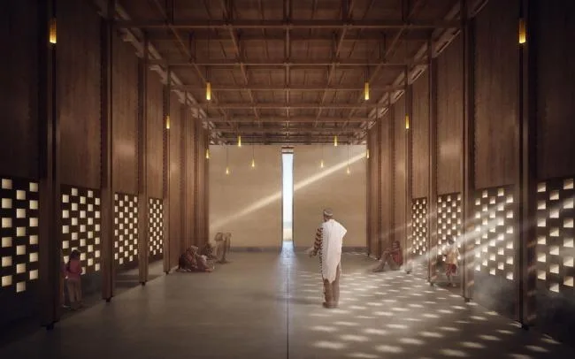 BIM Architecture | Senegal Peace Pavilion International Architecture Competition First Prize Project Plan/Cai Changze