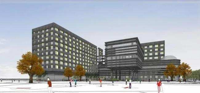 Sketchup Hotel Model | Multi story Hotel, Modern Style
