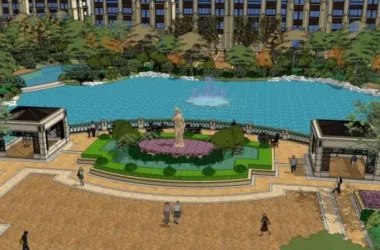 SketchUp Landscape Models: Community, Residential, and Classic Styles-BIM WORLD