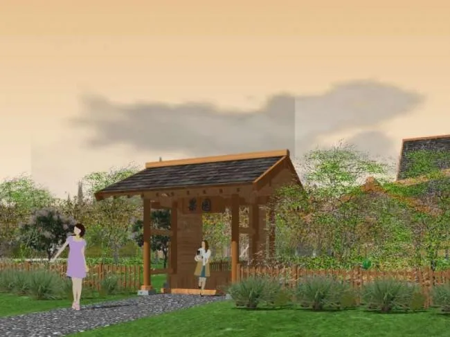 Sketchup Villa Model | Solo Villa, Chinese Style