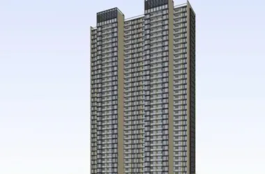 Modern High-Rise Residential Building Models in SketchUp-BIM WORLD