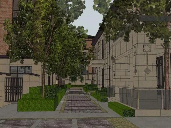 Sketchup Villa Model | Multi story Villa Clubhouse, European Classical Style