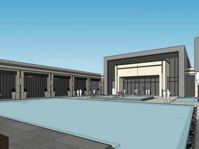 Sketchup Business Model | Multi story Sales Office, Modern Style, Commercial Building