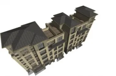 Classical Multi-Story Residential Model in SketchUp-BIM WORLD