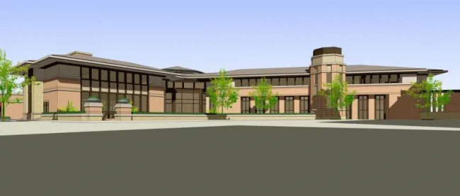 Sketchup Business Model | Multi story clubhouse, European style, classical style, commercial building