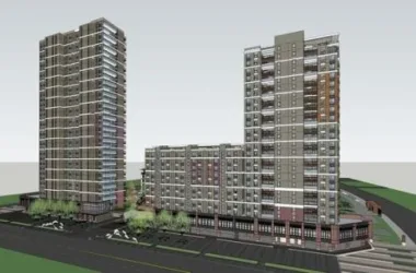 Vanke Puyue Bay: Modern High-Rise Residential SketchUp Model-BIM WORLD