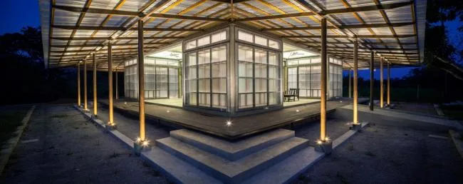 BIM Architecture | A Street Lamp in the Quiet Night of a Village: Kaeng Krachan Library/Junsekino Architects and Design