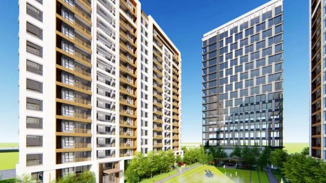 Sketchup Residential Model | High rise Residential Buildings, Modern Style, Residential Buildings