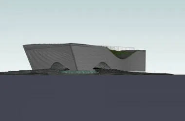 Modern Multi-Story Museum: A Cultural Architecture SketchUp Model-BIM WORLD