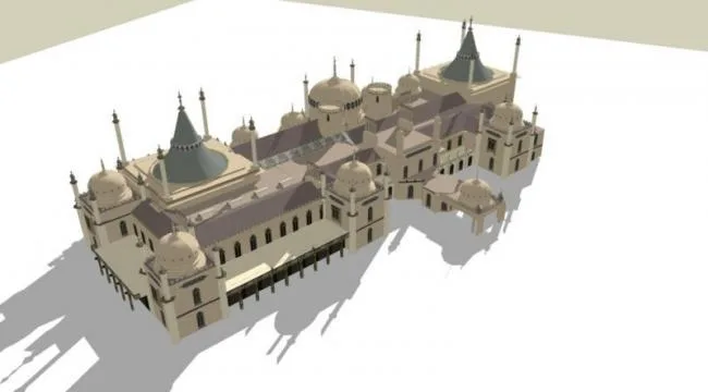 Sketchup Cultural Model | Multi story Mosque, Islamic Style, Religious Architecture, Cultural Architecture, Classical Style