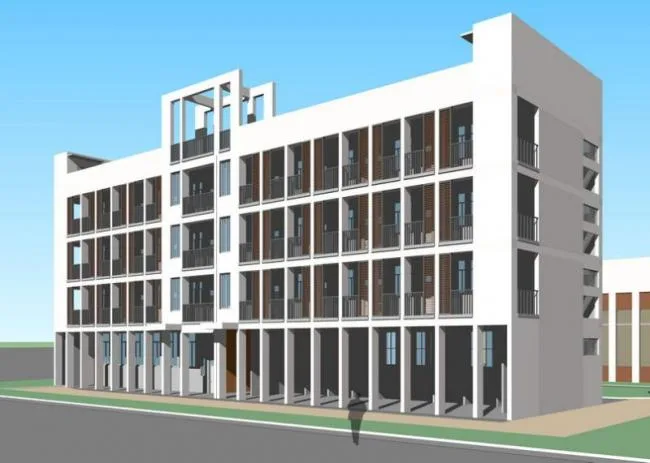 Sketchu Industrial Building | Modern Multi-Story Factory with Contemporary Industrial Design