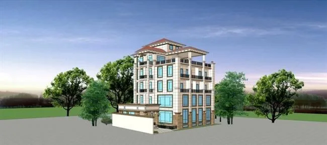 SketchUp Villa Models: Yijing Garden, Solo, Stacked Villas in European and Classical Styles