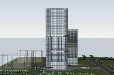 SketchUp Residential Model | Modern Super High-Rise Design-BIM WORLD