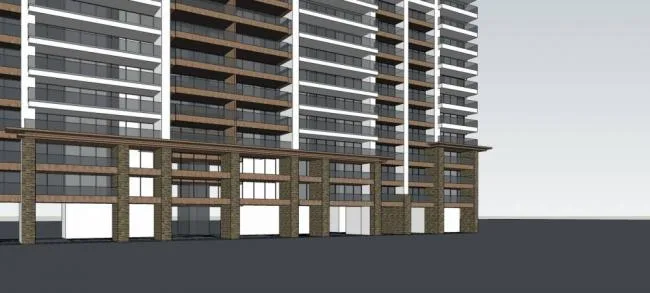 Sketchup Residential Model | Sanya Tufu Bay, High rise Residential Apartments, Residential Buildings, Modern Style