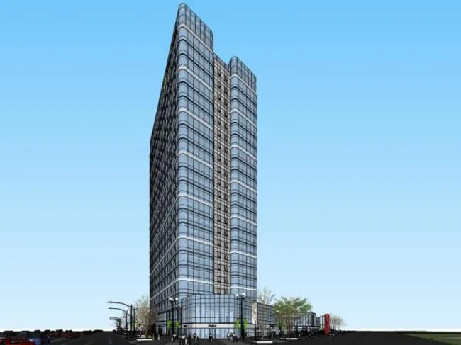 Sketchup Complex Model | Multi story Commercial Complex, Office Building, Modern Style