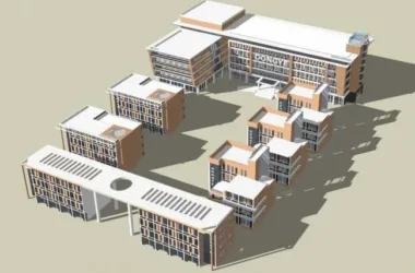 Sketchu Industrial Building: Modern Multi-Story Industrial, Technology, and Software Park Facility-BIM WORLD