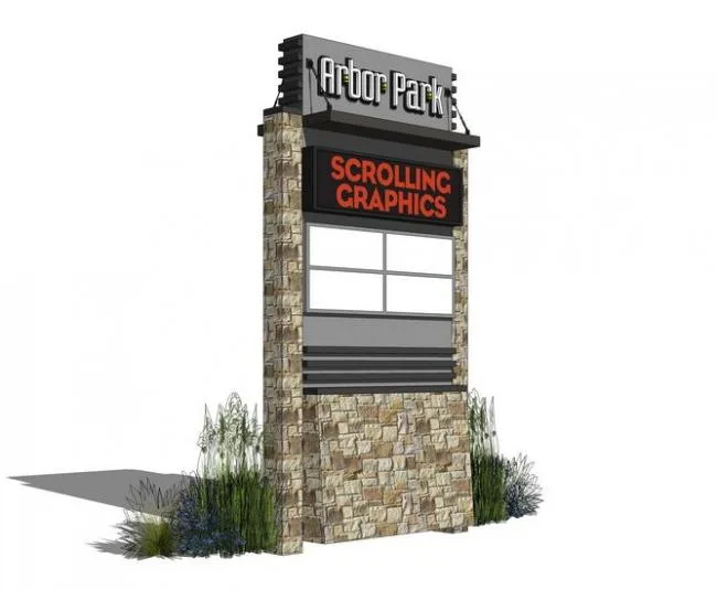SketchUp Material Models for Signage and Wayfinding Components