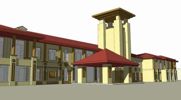 Sketchup Business Model | Multi layer Business, Classical Style