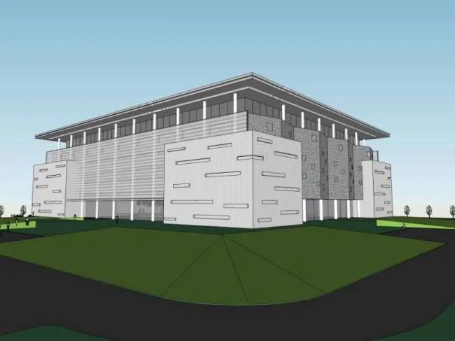 Sketchup School Model | Multi story School Teaching Building, Campus Educational Architecture, Modern Style