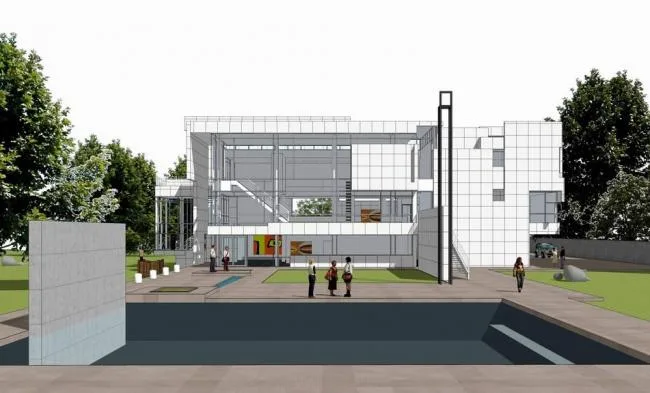 Sketchup Villa Model | Solo Villa, Modern Style