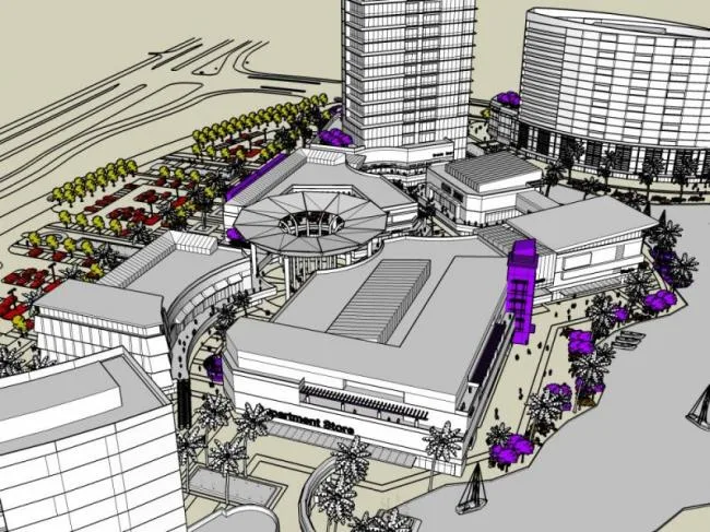 Sketchup Complex Model | Super high-rise commercial complex, hotel, office, residential, modern style