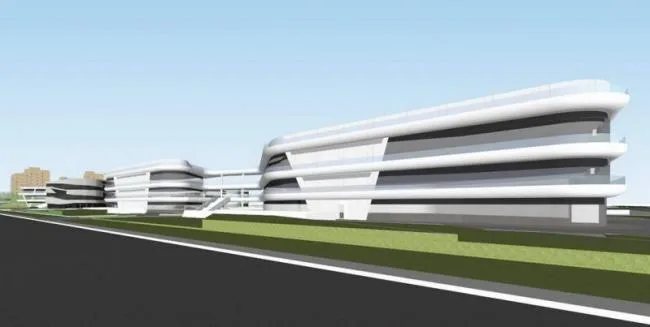 Sketchup Business Model | Sunan Vanke Fifth Park Commercial Center, Multi story Commercial, Modern Style
