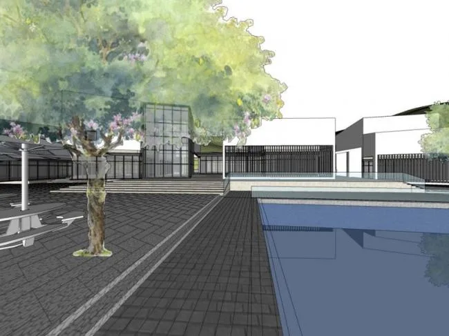Sketchup Villa Model | Villa Cluster, Modern Style