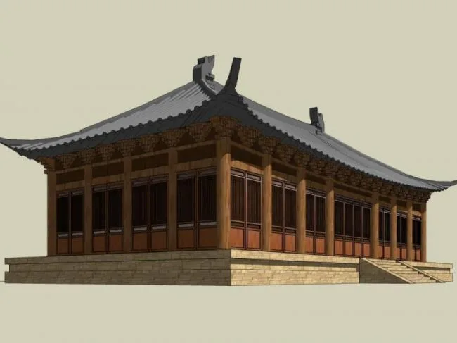 Sketchup Ancient Architecture Model | Multi story Ancient Architecture, Chinese Style