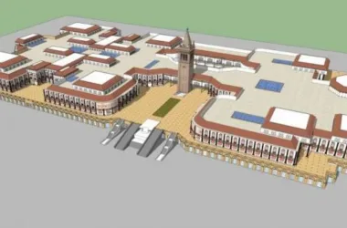 SketchUp Business Model: Renovating Multi-Story Commercial Streets in Classical Style-BIM WORLD